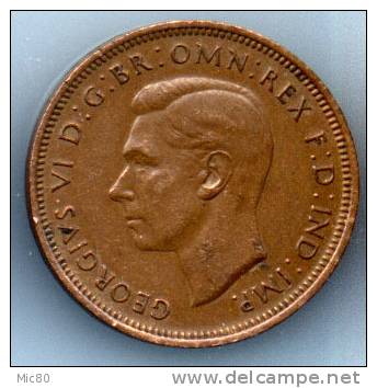 Grande-Bretagne Half Penny 1946 Ttb/sup - C. 1/2 Penny
