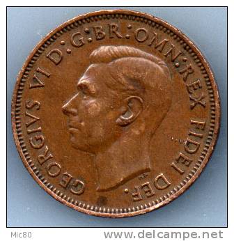 Grande-Bretagne Half Penny 1950 Ttb+ - C. 1/2 Penny