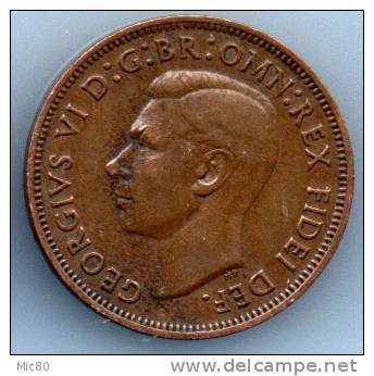 Grande-Bretagne Half Penny 1952 Ttb+ - C. 1/2 Penny