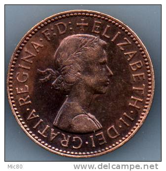 Grande-Bretagne Half Penny Elizabeth II 1964 Sup - C. 1/2 Penny