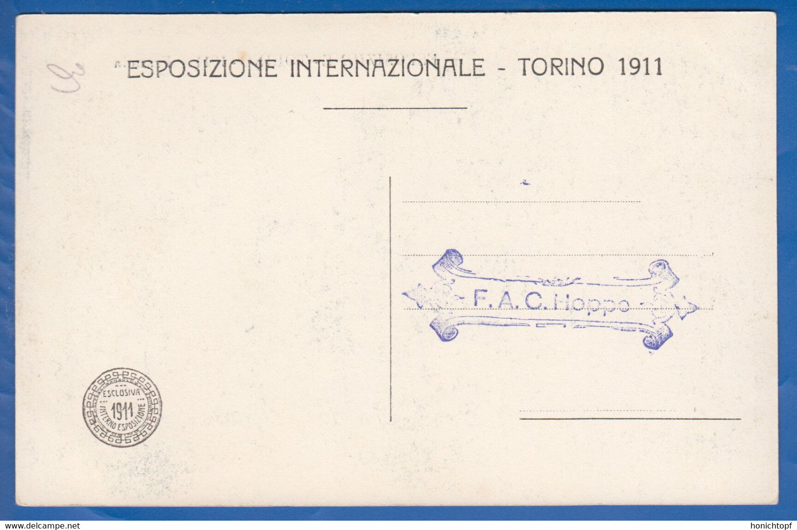 Italien; Torino; Exposizione 1911 Francia; France - Expositions