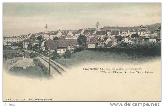 Canton De Thurgovie, Frauenfeld, Filature De Coton - Frauenfeld