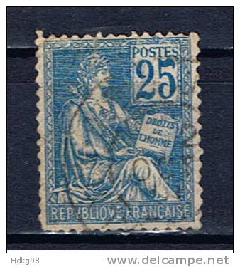 F Frankreich 1900 Mi 94 - Used Stamps