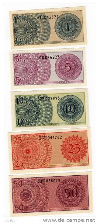 5 Billets Neufs  1964 Indonésie - Indonésie