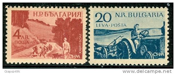 BULGARIA  -  Rep. Pop. - 1949  -  N.    610 E 614  *   -  Lotto  246 - Nuovi