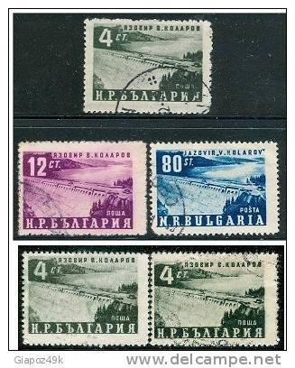 ● BULGARIA  -  Rep. Pop. - 1952  -  N.    710 . . . . .  Usati  -  Lotto  263 /64 - Used Stamps