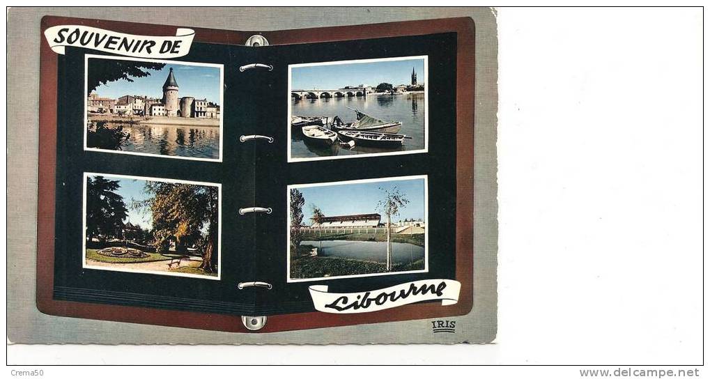 33 -  SOUVENIR DE LIBOURNE - Multi Vues - Libourne