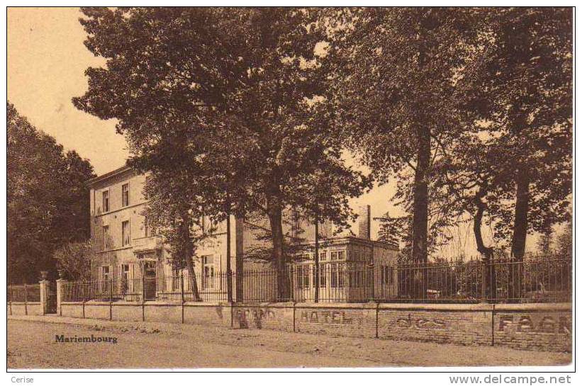 MARIEMBOURG - Grand Hôtel Des Fagnes. - Couvin