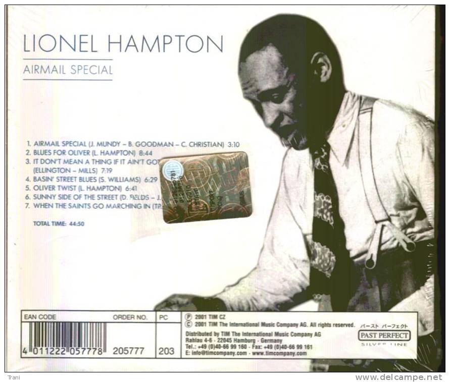 LIONEL HAMPTON - Airmail Special - Compilaties