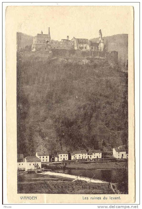 L424 :  VIANDEN : Les Ruines Du Levant - Vianden