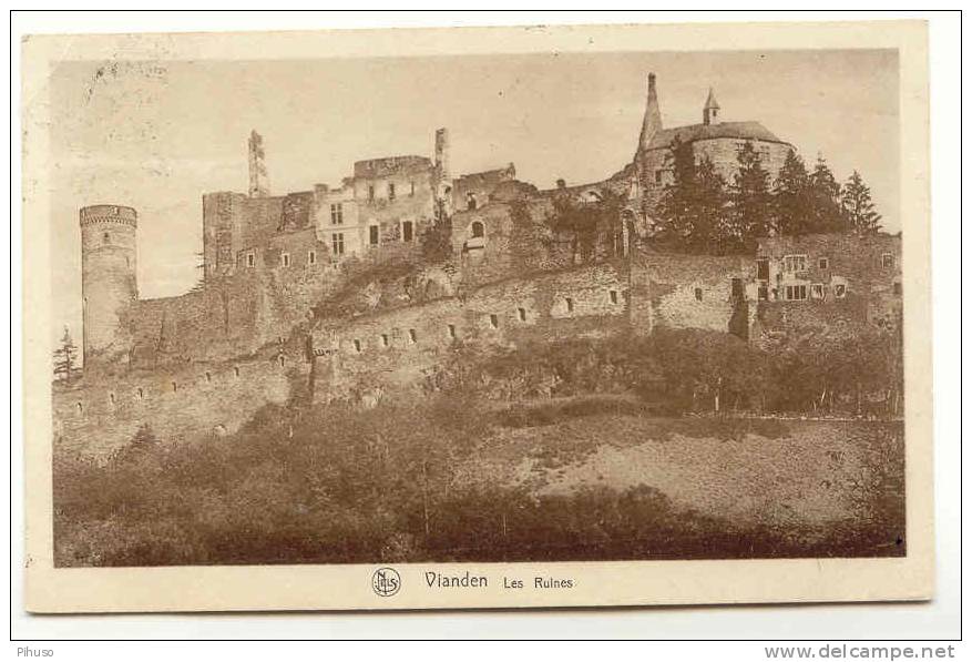 L471 : VIANDEN : Les Ruines - Vianden