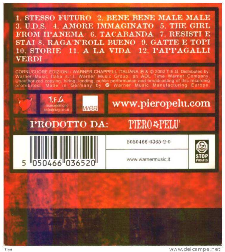 PIERO PELU' - U.D.S. - Compilaties