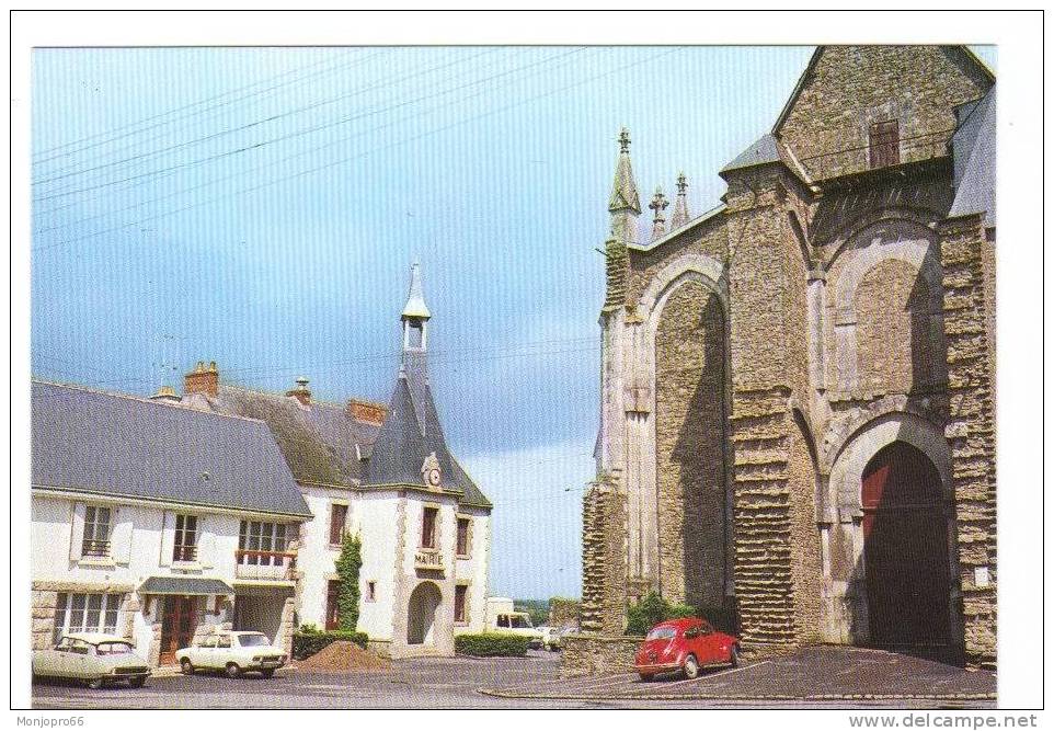 CPM De Herbignac   La Place De L Eglise - Herbignac