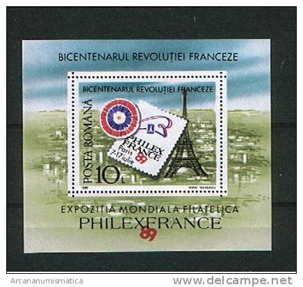 ROMANIA/RUMANIA  1.989   Y&t 205     Serie Completa PARIS       SDL-88 - Collections