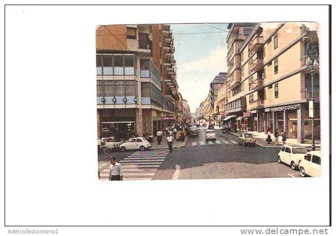 16148)cartolina Illustratoria  Brindisi - Corso Garibaldi - Brindisi