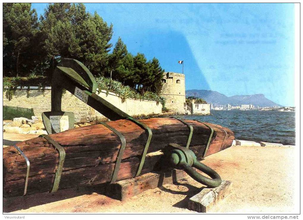 CPSM.  LA SEYNE SUR MER. MUSEE NAVAL DE BALAGUIER. DATEE 1983. - La Seyne-sur-Mer