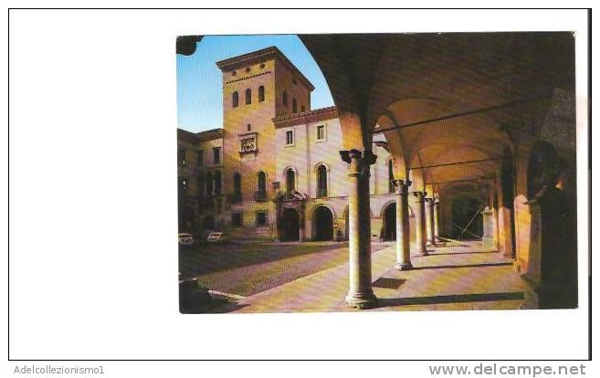 16175)cartolina Illustratoria  Crema - Palazzo Municipale - Cremona