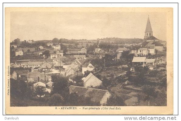 23 // AUZANCES, Vue Générale, Coté Sud Est, N° 8 Ed Lafoucrieres - Auzances