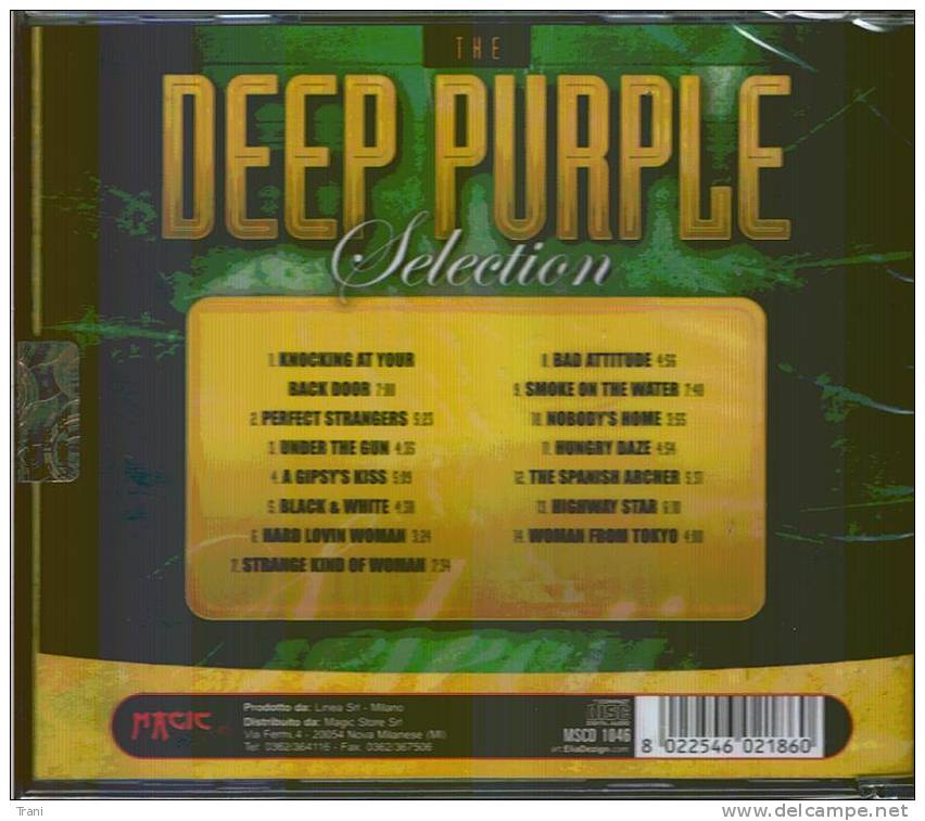 The DEEP PURPLE - Selection - Hit-Compilations