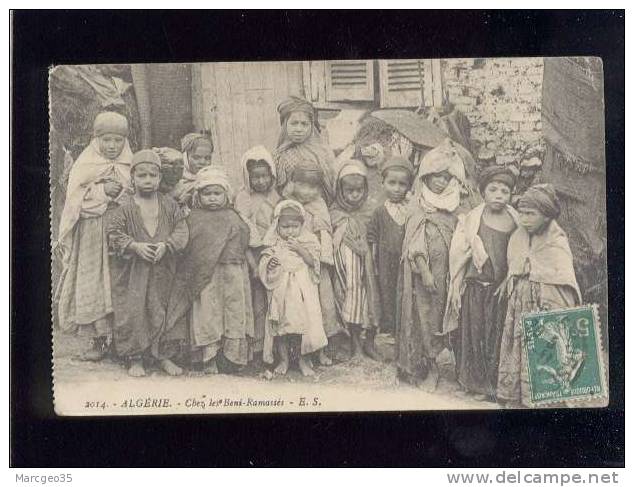 Algérie Chez Les Beni-ramassés édit.E.S. N° 2014 Animée Beau Plan Belle Carte - Kinderen