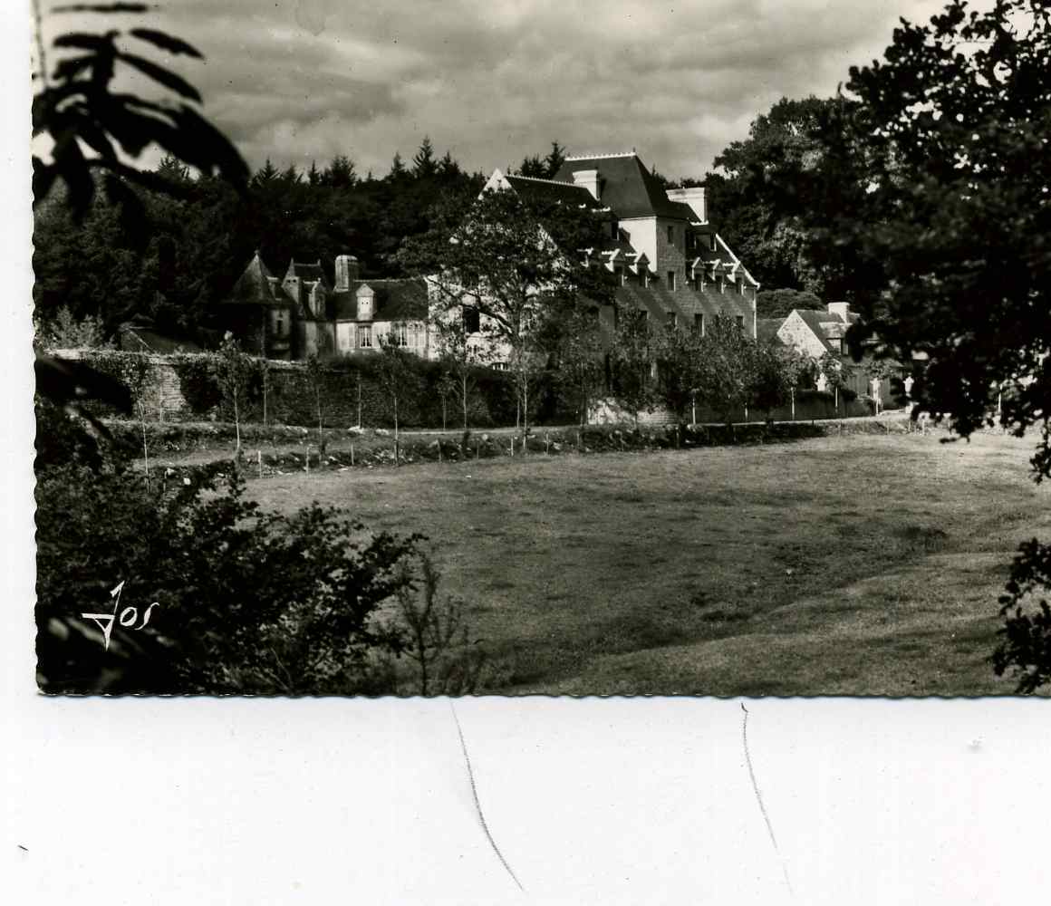 29-LE MANOIR DE STANG - LA FORET FOUESNANT- LE CHATEAU - Sm - N&b Dentelée - La Forêt-Fouesnant