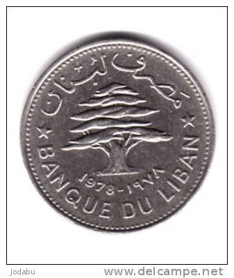 Piece 1978 Du Liban 50 Piastres - Libanon