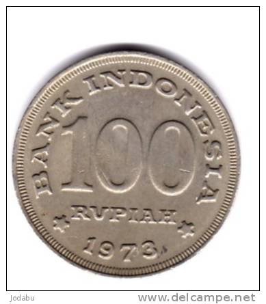 100  Roupies 1973   -indonésie - Indonésie