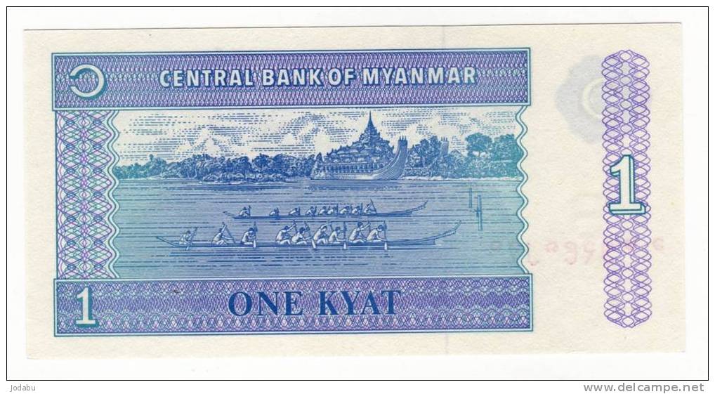 1  Pyas  Billet Neuf   -myanmar- - Myanmar