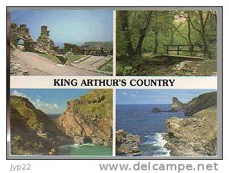 Jolie CP Angleterre King Arthur's Country Tintagel - Pays Du Roi Arthur - Autres & Non Classés