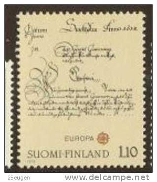 FINLAND 1979 MICHEL NO: 842-843 MNH - Ungebraucht