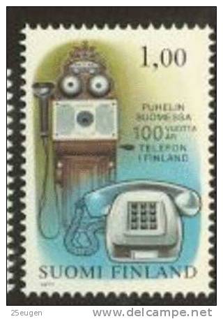 FINLAND 1977 MICHEL NO: 821 MNH - Unused Stamps