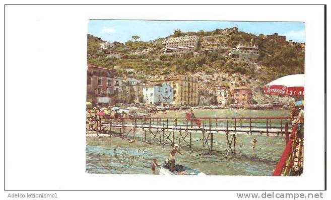 16320)cartolina Illustratoria  Sorrento - Marina Dei Pescatori - Avellino