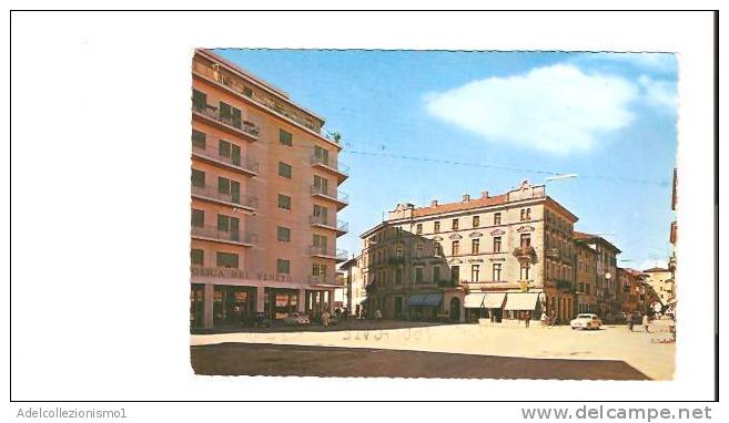 16331)cartolina Illustratoria  Spilimbergo - Piazza Garibaldi E Corso Roma - Pordenone