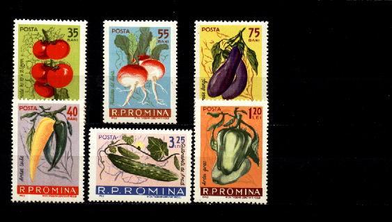 Roumanie Yv.nos.1902/7** - 6,25 - Vegetables