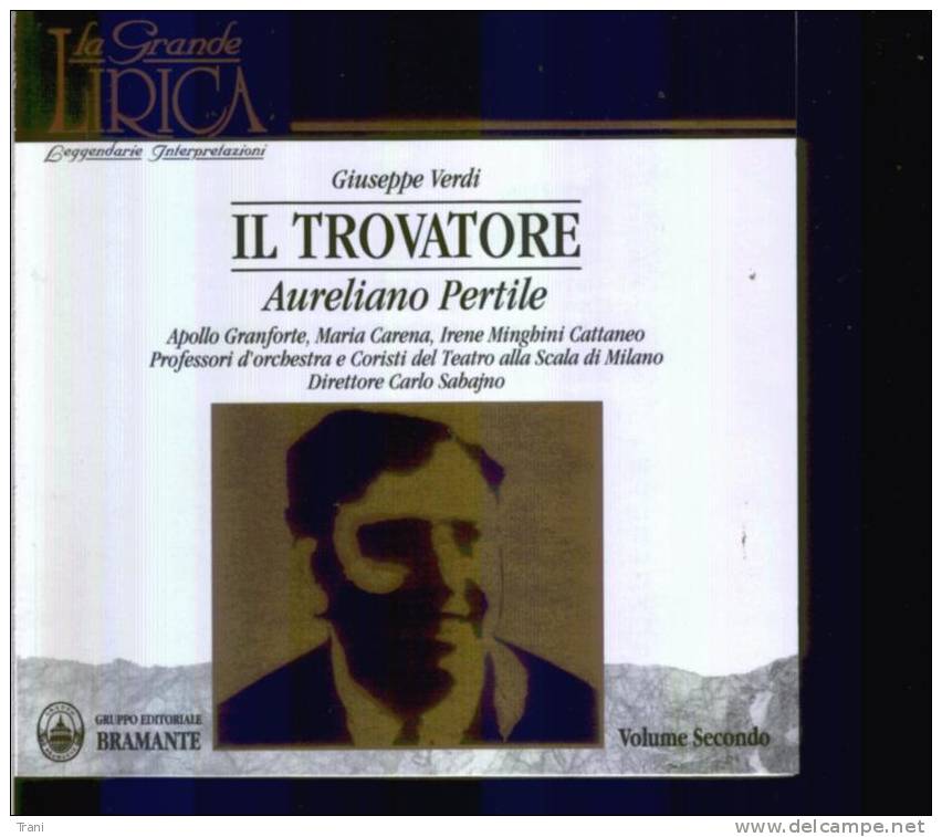 VERDI - IL TROVATORE - PERTILE - VOL. II - Opéra & Opérette