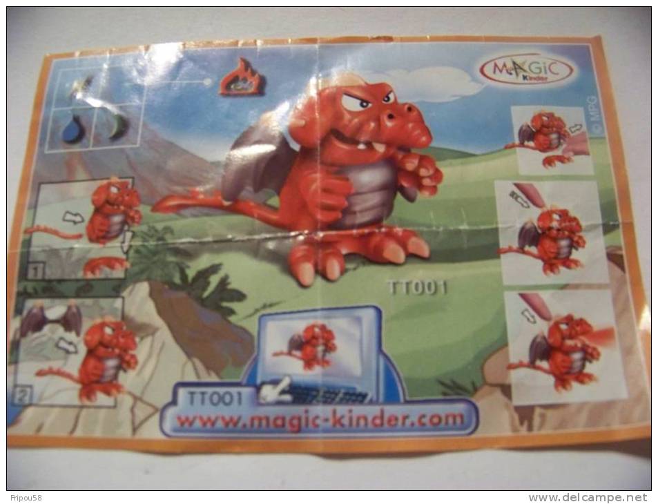 KINDER BPZ TT001 - Instrucciones