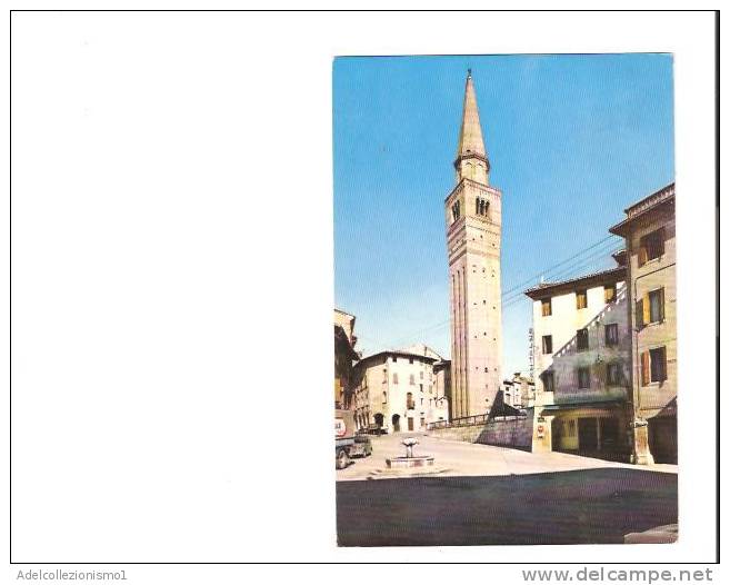 16349)cartolina Illustratoria  Pordenone - Campanile Di S. Marco - Pordenone