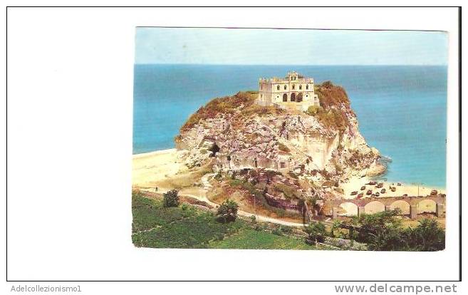 16372)cartolina Illustratoria   Tropea - L'isola - Catanzaro