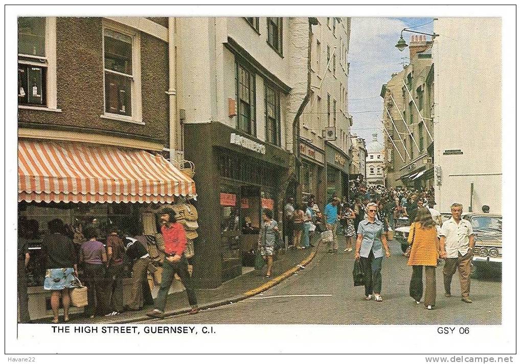 B896 GUERNESEY THE HIGHT STREET - Guernsey