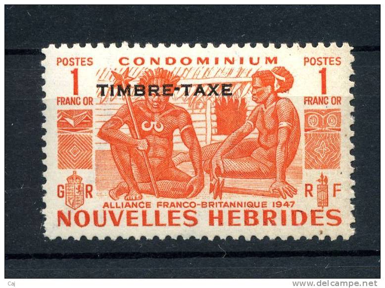 Nouvelles Hébrides  -  Taxes  :  Yv  40  ** - Strafport