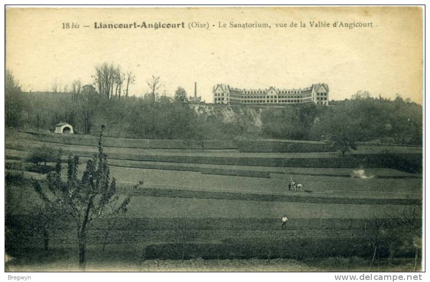 60 - CPA Liancourt-Angicourt - Le Sanatorium, Vue De La Vallée D'Angicourt - Liancourt