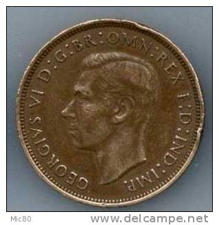 Grande-Bretagne 1 Penny Georges VI 1939 Ttb+ - D. 1 Penny