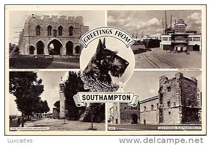 GREETINGS FROM SOUTHAMPTON. - Southampton