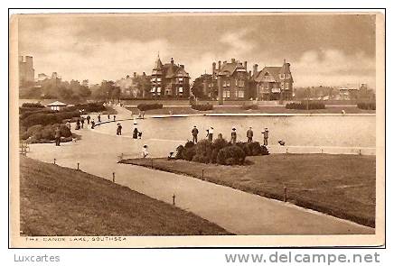 THE CANOE LAKE . SOUTHSEA. . - Portsmouth