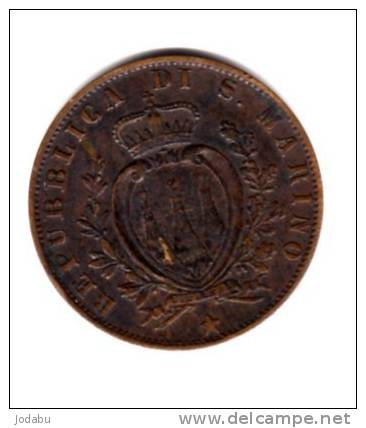 5 Centesimi 1894  Saint-marin - San Marino