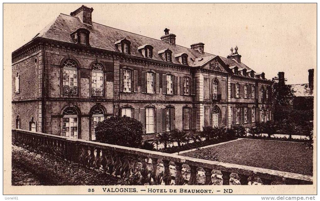 VALOGNES : (50) Hôtel De Beaumont - Valognes