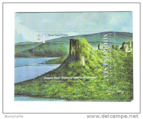 Micronesia 1993 Tourist Attractions Pohnpei S/S MNH - Micronésie