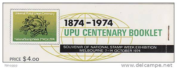 Australia-1974  UPU  Used Booklet - Booklets