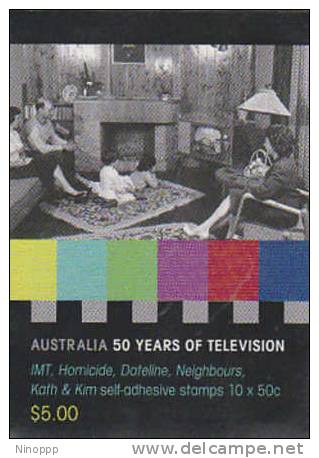 Australia-2006  50 Years Of Television Mixed IMT   Booklet - Carnets