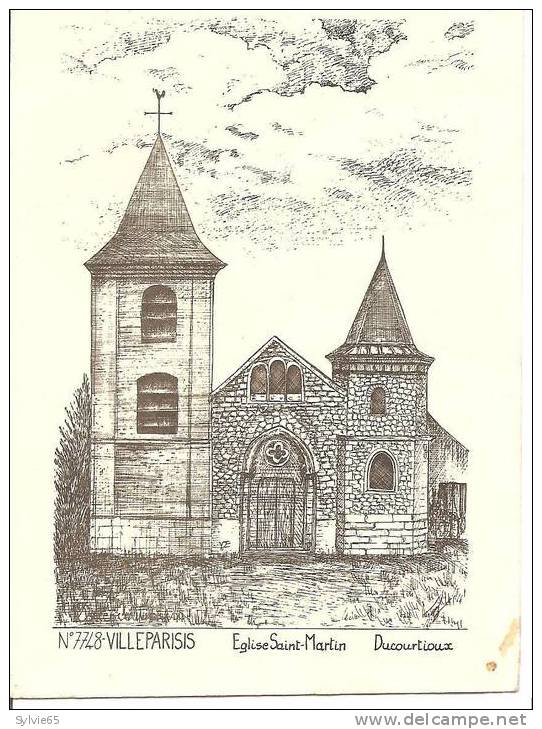 VILLEPARISIS-église St Martin- éditions Ducourtieux - Villeparisis